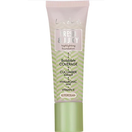Lovely Fluid Fresh and Juicy Foundation № 2 Lovely Makeup
Lovely Fluid Fresh and Juicy Foundation № 2 Lovely Makeup