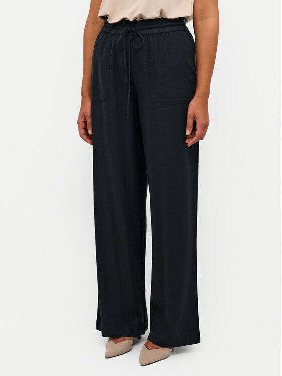 Тканевые брюки свободного кроя Kaffe, черный
Тканевые брюки свободного кроя Kaffe, черный