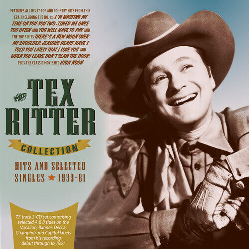 CD диск Ritter, Tex: The Tex Ritter Collection: Hits And Selected Singles 1933-61
CD диск Ritter, Tex: The Tex Ritter Collection: Hits And Selected Singles 1933-61