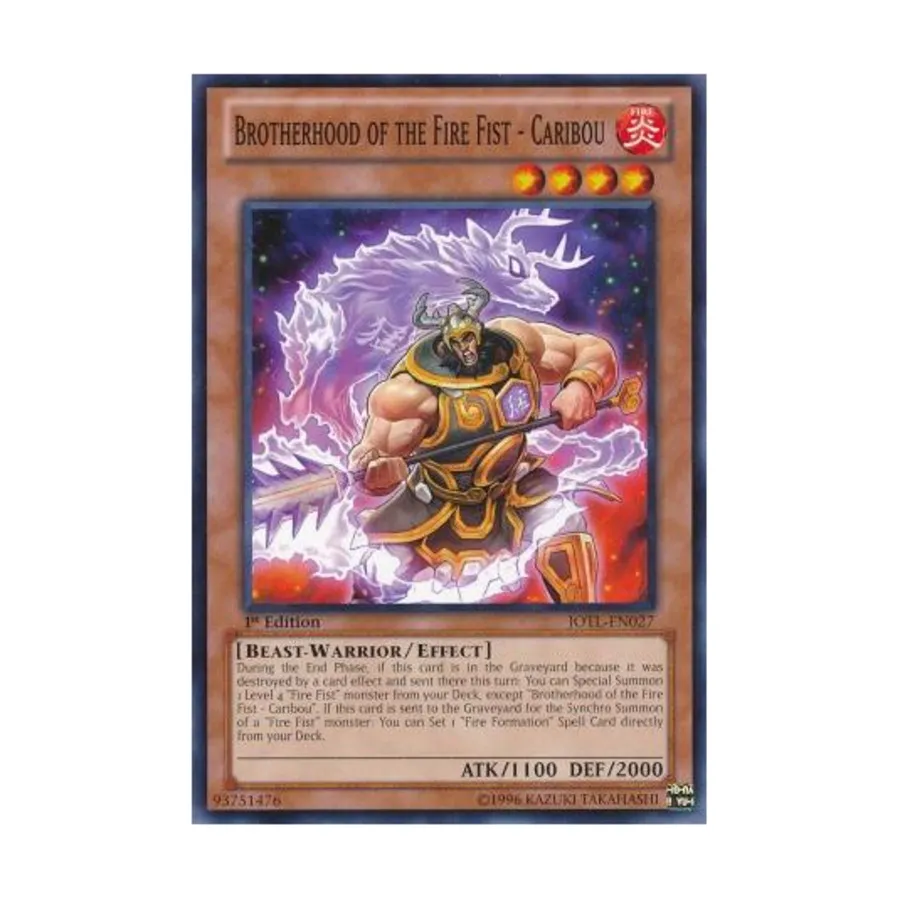 CCG Братство Огненного Кулака — Карибу (Обычный), Yu-Gi-Oh - Judgment of the Light - Singles
CCG Братство Огненного Кулака — Карибу (Обычный), Yu-Gi-Oh - Judgment of the Light - Singles