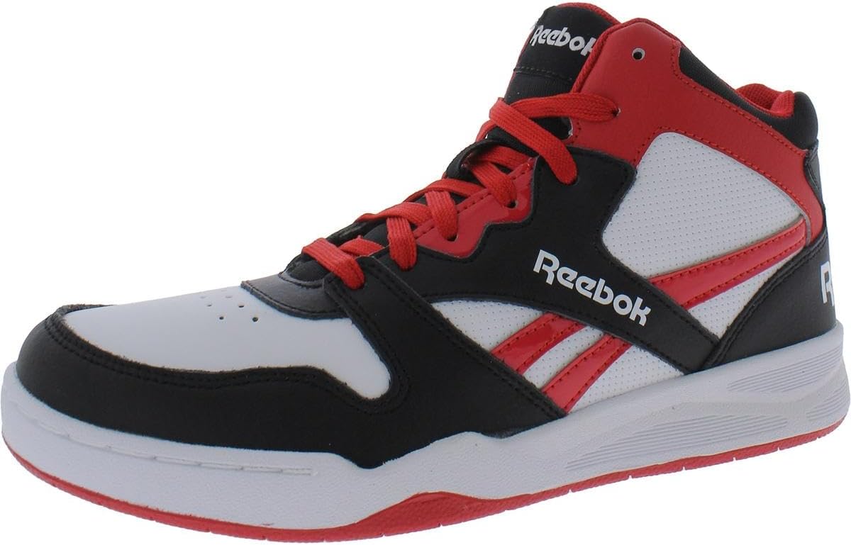 Кроссовки Reebok BB4500 Court для мальчиков (малыши/старшие дети), белый/черный/красный
Кроссовки Reebok BB4500 Court для мальчиков (малыши/старшие дети), белый/черный/красный