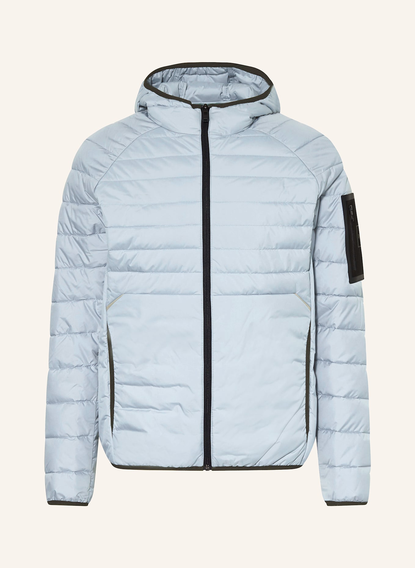 Стеганая куртка тор Boss, серый
Стеганая куртка тор Boss, серый