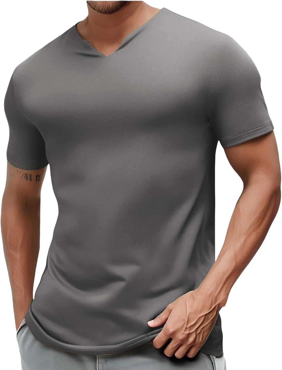 Футболка для мужчин v-образным вырезом quick-dry slim fit Thatrich
Футболка для мужчин v-образным вырезом quick-dry slim fit Thatrich