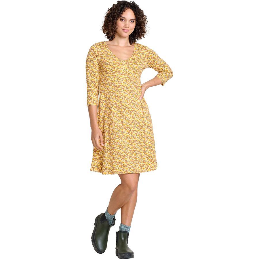 Платье Rosalinda - женское Toad&Co Toad&Co, Gold Ditsy Print
Платье Rosalinda - женское Toad&Co Toad&Co, Gold Ditsy Print