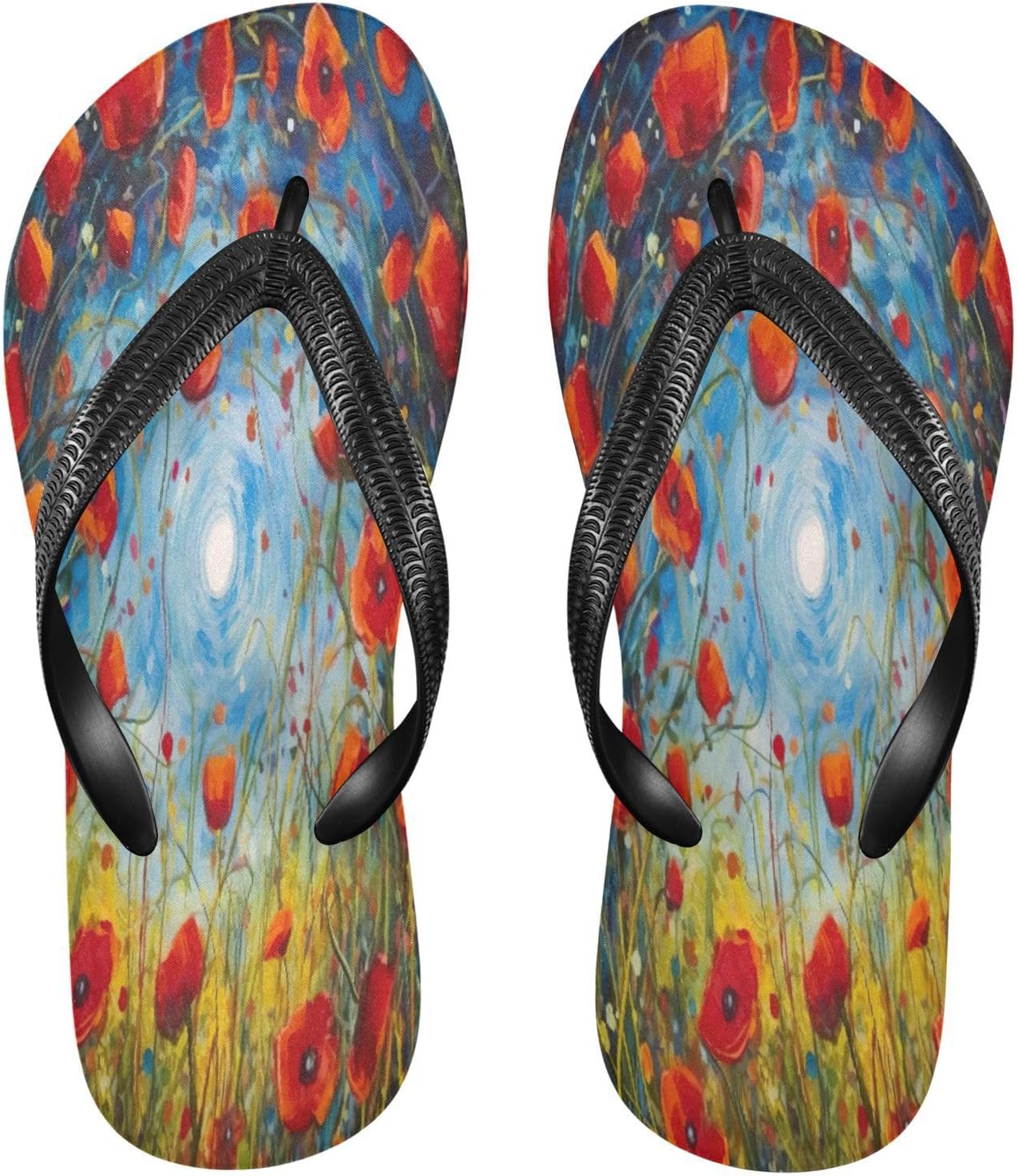Вьетнамки с принтом красных маков, пляжный душ, шлепанцы, резиновые нескользящие летние тапочки для женщин и мужчин для ходьбы Sinestour
Вьетнамки с принтом красных маков, пляжный душ, шлепанцы, резиновые нескользящие летние тапочки для женщин и мужчин для ходьбы Sinestour