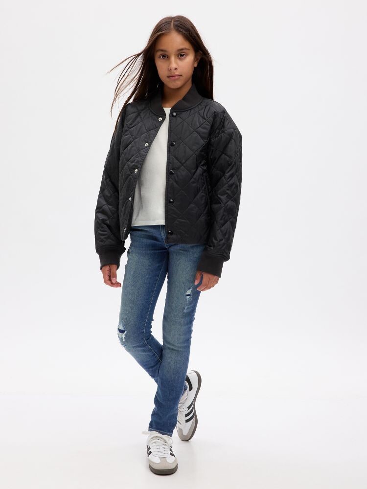 Детские базовые джинсы скинни Gap, синий
Детские базовые джинсы скинни Gap, синий