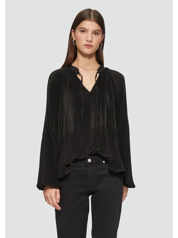 Блуза QS Bluse langarm, черный
Блуза QS Bluse langarm, черный