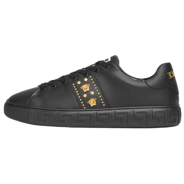 VERSACE Низкие кроссовки для скейтбординга Greca, мужские, черные
VERSACE Низкие кроссовки для скейтбординга Greca, мужские, черные