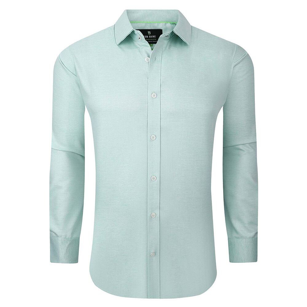 Однотонное льняное изделие на пуговицах с длинными рукавами Tom Baine, зеленый
Однотонное льняное изделие на пуговицах с длинными рукавами Tom Baine, зеленый