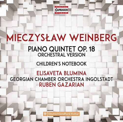 CD диск Weinberg / Blumina / Gazarian: Piano Quintet 18
CD диск Weinberg / Blumina / Gazarian: Piano Quintet 18