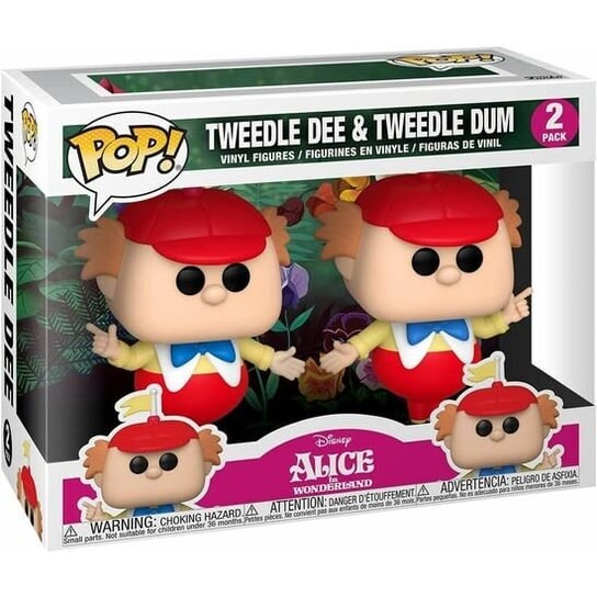 Funko POP! Дисней, коллекционная фигурка «Алиса в стране чудес», Твидл Ди и Твидл Дам, 2 упаковки.
Funko POP! Дисней, коллекционная фигурка «Алиса в стране чудес», Твидл Ди и Твидл Дам, 2 упаковки.