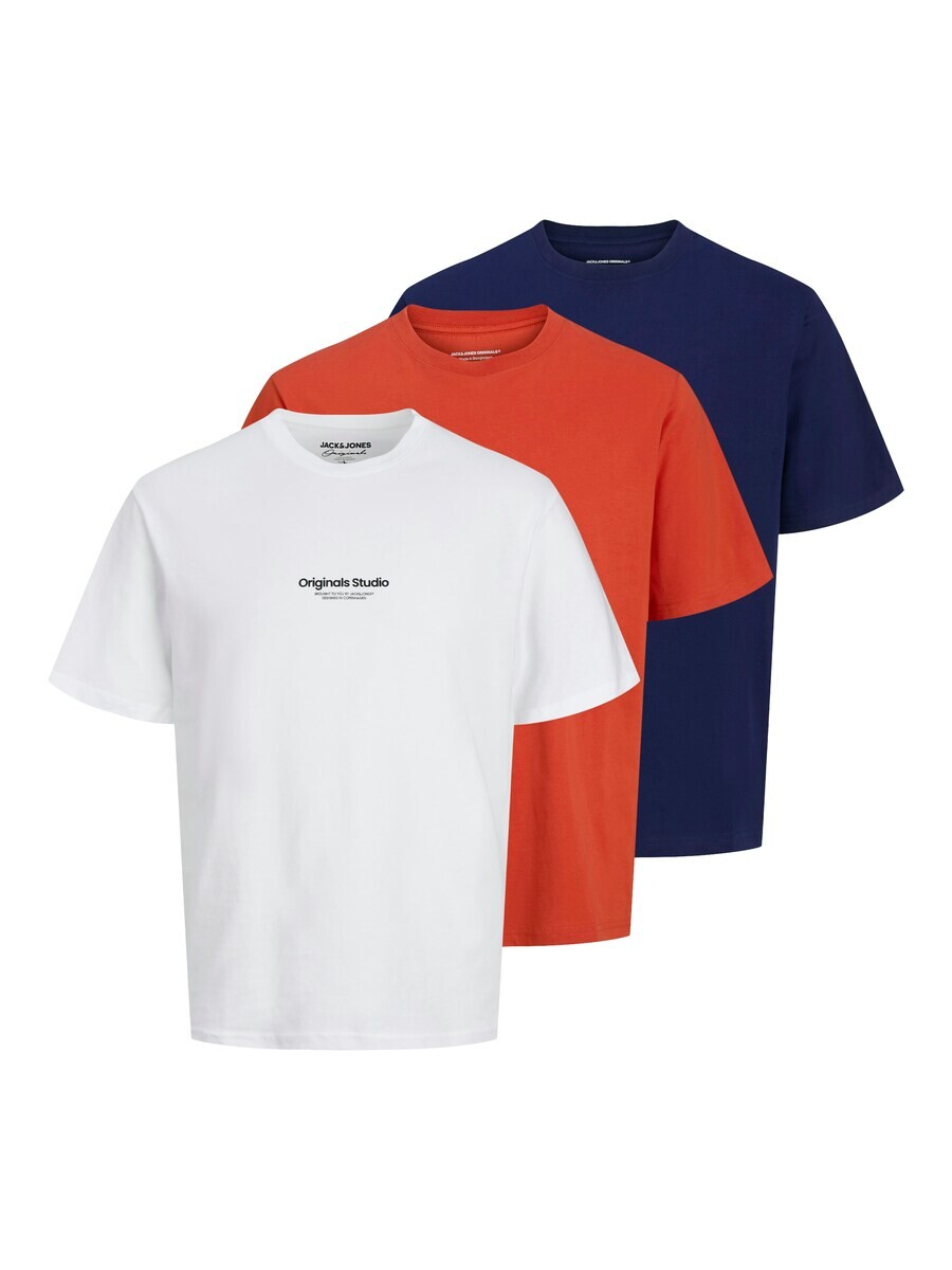 Классическая футболка JACK & JONES Shirt JORVESTERBRO, цвет navy/dark orange/off white
Классическая футболка JACK & JONES Shirt JORVESTERBRO, цвет navy/dark orange/off white