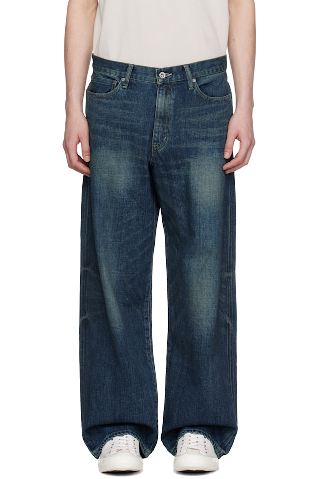 Выстиранные джинсы dp wide Neighborhood, индиго
Выстиранные джинсы dp wide Neighborhood, индиго