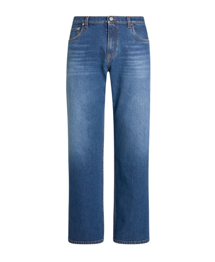 Прямые джинсы с пегасом Etro, синий
Прямые джинсы с пегасом Etro, синий