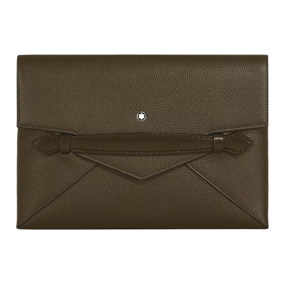 MONTBLANC Большой клатч из телячьей кожи мужской хаки зелёный
MONTBLANC Большой клатч из телячьей кожи мужской хаки зелёный