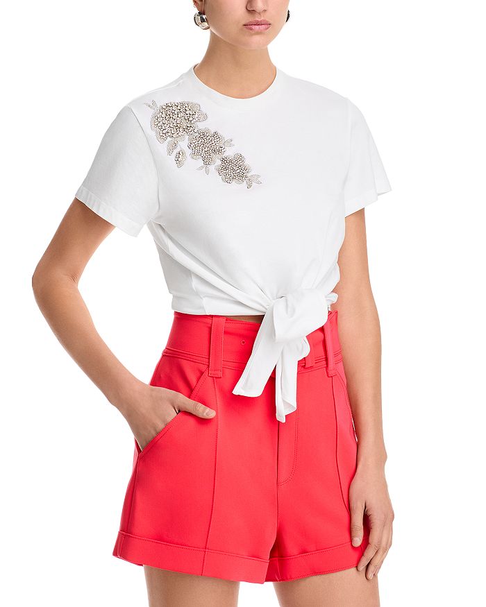 Украшенная футболка Liya Cinq à Sept, белый
Украшенная футболка Liya Cinq à Sept, белый