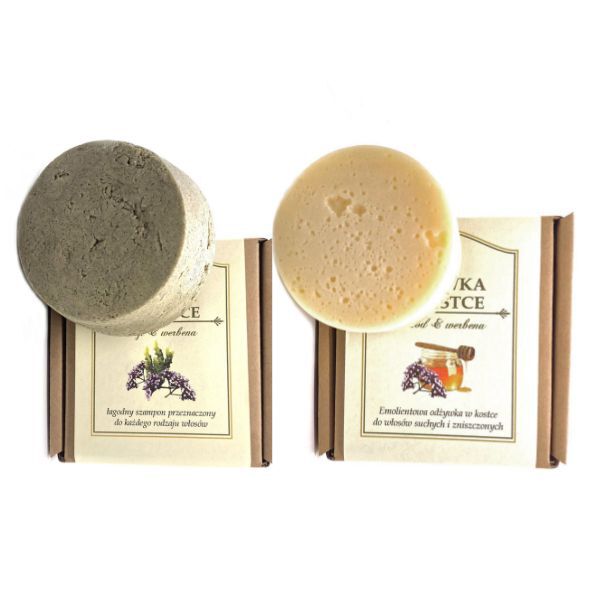 Набор для ухода за волосами: шампунь кубик-водоросли и вербена, 110 г + кондиционер кубик-мед и вербена, 70 г Z Natury Lepsze
Набор для ухода за волосами: шампунь кубик-водоросли и вербена, 110 г + кондиционер кубик-мед и вербена, 70 г Z Natury Lepsze