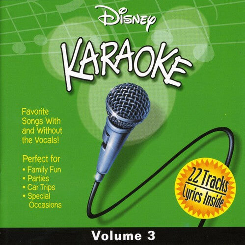 CD диск Disney Karaoke 3 / Various: Disney Karaoke, Vol. 3
CD диск Disney Karaoke 3 / Various: Disney Karaoke, Vol. 3