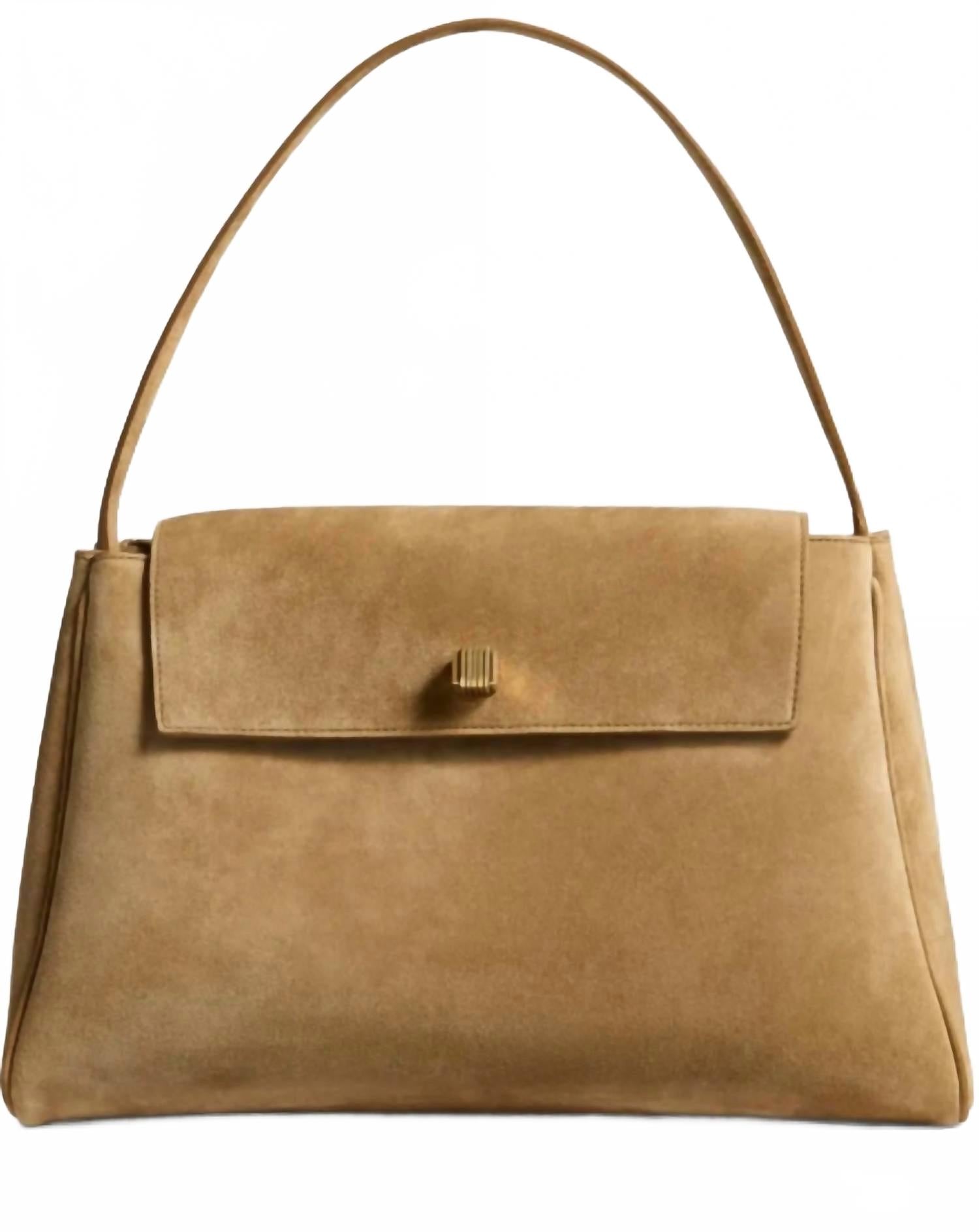 Audrey Сумка с верхней ручкой в цвете Mud KHAITE, Mud
Audrey Сумка с верхней ручкой в цвете Mud KHAITE, Mud