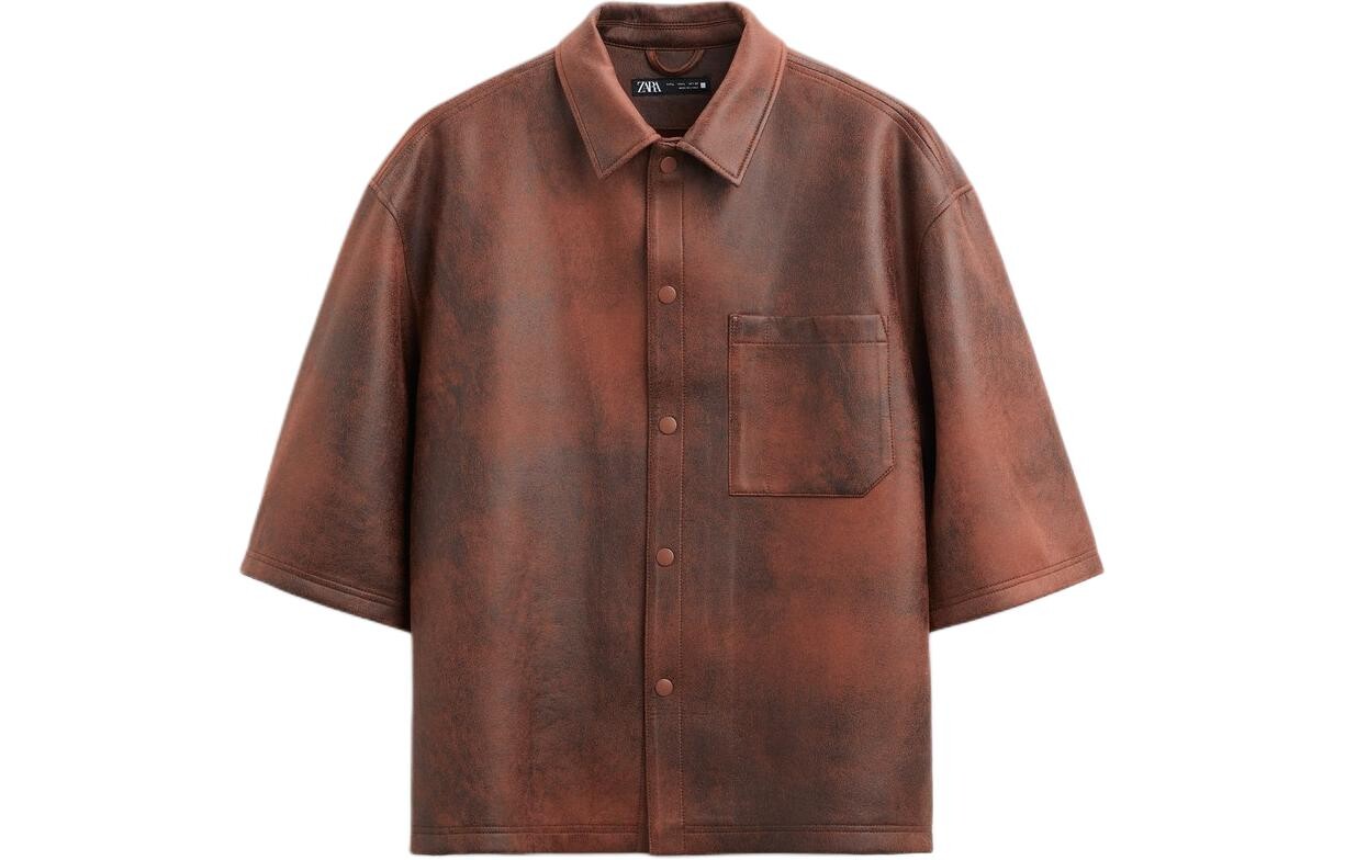 Рубашка мужская бордовая Zara, темно-красный
Рубашка мужская бордовая Zara, темно-красный