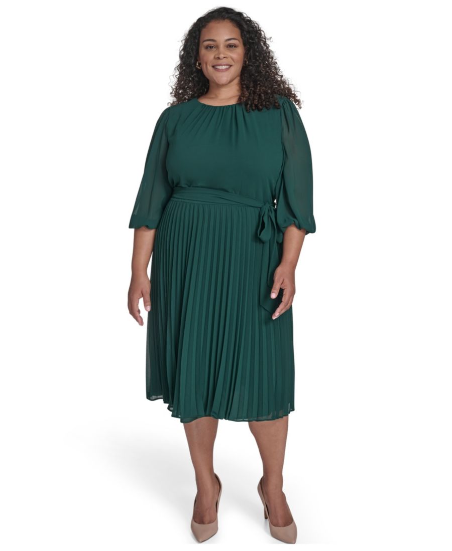 Платье-миди с рукавами-баллонами больших размеров Jessica Howard, Hunter
Платье-миди с рукавами-баллонами больших размеров Jessica Howard, Hunter