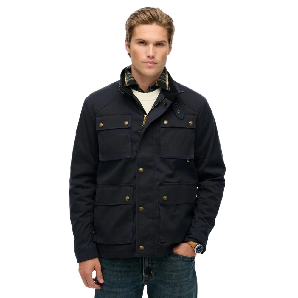 Куртка Superdry Merchant Wax Racer, синий
Куртка Superdry Merchant Wax Racer, синий