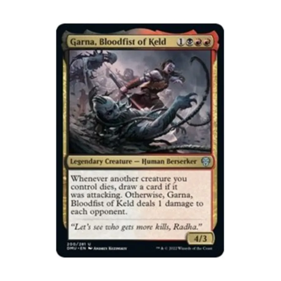 CCG Гарна, Кровавый Кулак Келда (U), MTG - Dominaria United
CCG Гарна, Кровавый Кулак Келда (U), MTG - Dominaria United