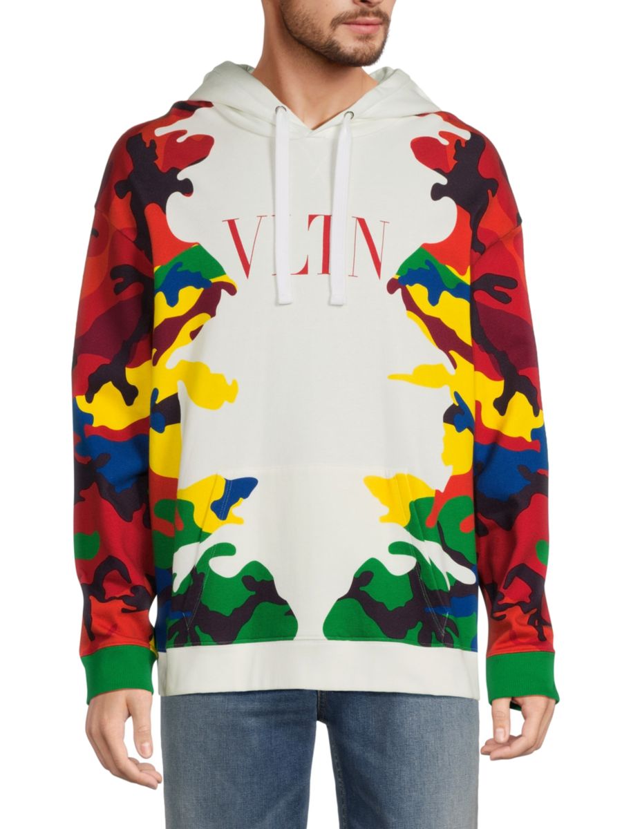 Толстовка с логотипом Valentino, белый мульти
Толстовка с логотипом Valentino, белый мульти