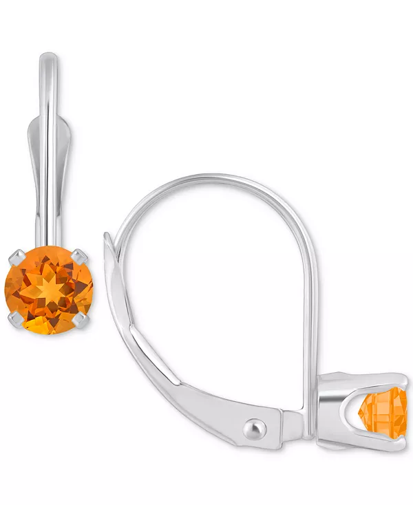 Серьги с аметистом-солитером (1/2 карата) из 14-каратного белого золота (также с дополнительными драгоценными камнями) Macy'S, citrine
Серьги с аметистом-солитером (1/2 карата) из 14-каратного белого золота (также с дополнительными драгоценными камнями) Macy'S, citrine