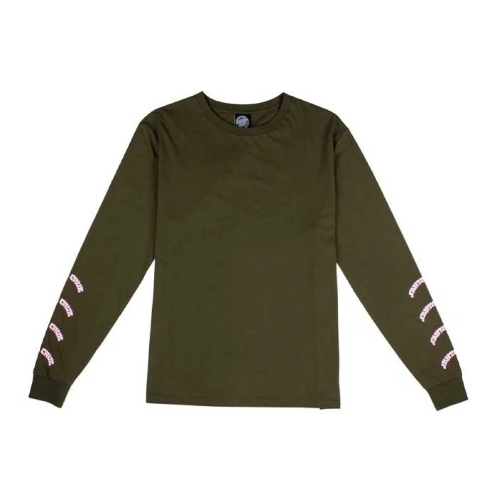 Футболка с длинным рукавом Santa Cruz Horizon, зеленый
Футболка с длинным рукавом Santa Cruz Horizon, зеленый