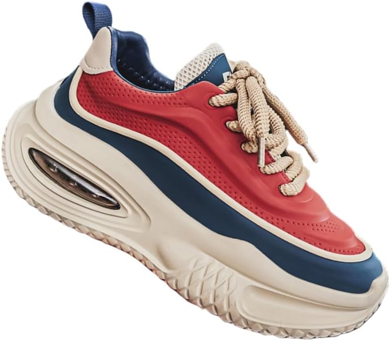 Повседневные спортивные кроссовки с толстой подошвой, амортизирующая подкладка, увеличивающая рост, износоустойчивая, противоскользящая, дышащая, стильная и универсальная для мужчин Fmshi, красный
Повседневные спортивные кроссовки с толстой подошвой, амортизирующая подкладка, увеличивающая рост, износоустойчивая, противоскользящая, дышащая, стильная и универсальная для мужчин Fmshi, красный