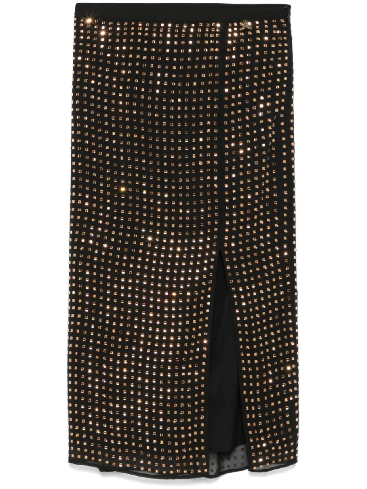 Юбка миди Patrizia Pepe, украшенная стразами, коричневый
Юбка миди Patrizia Pepe, украшенная стразами, коричневый