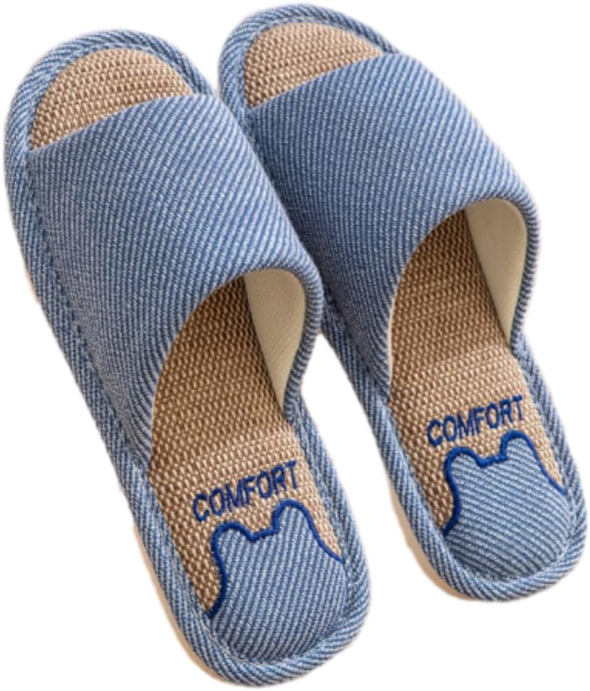 Домашние тапочки BIUHFN унисекс, хлопковые и льняные, синий
Домашние тапочки BIUHFN унисекс, хлопковые и льняные, синий
