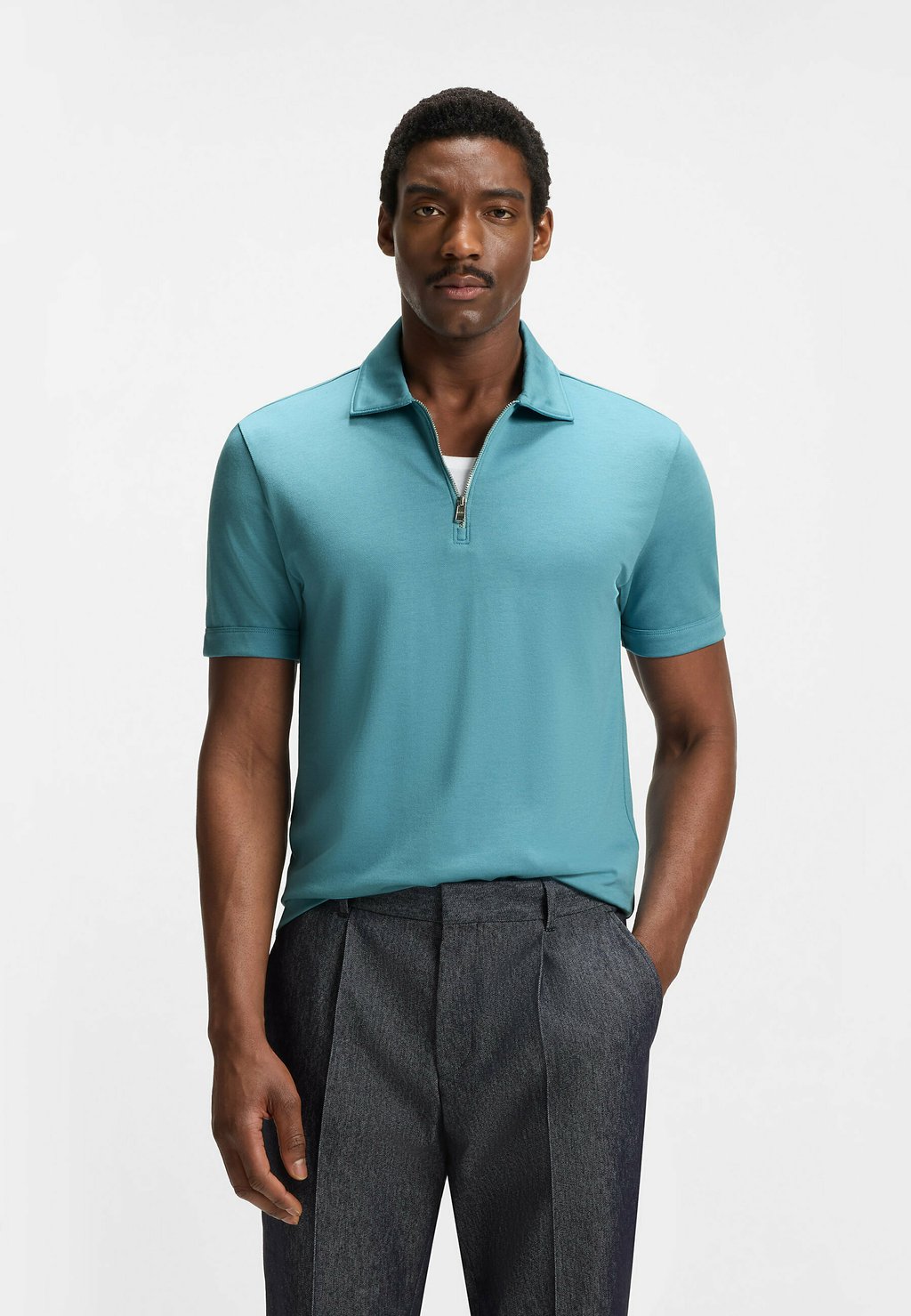 Рубашка поло BOSS, светло-голубой
Рубашка поло BOSS, светло-голубой