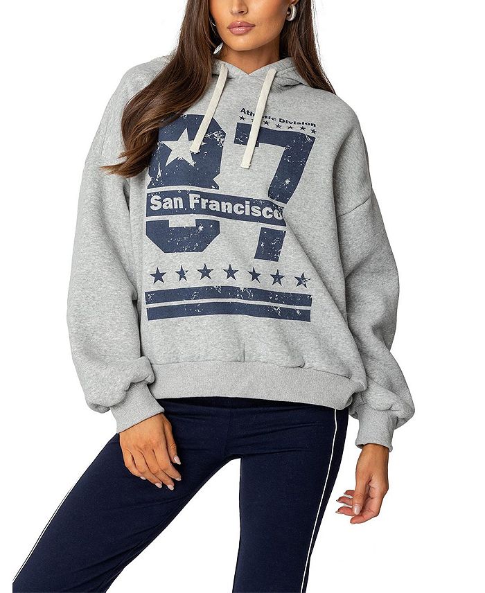 Толстовка с капюшоном San Francisco Edikted, серый
Толстовка с капюшоном San Francisco Edikted, серый