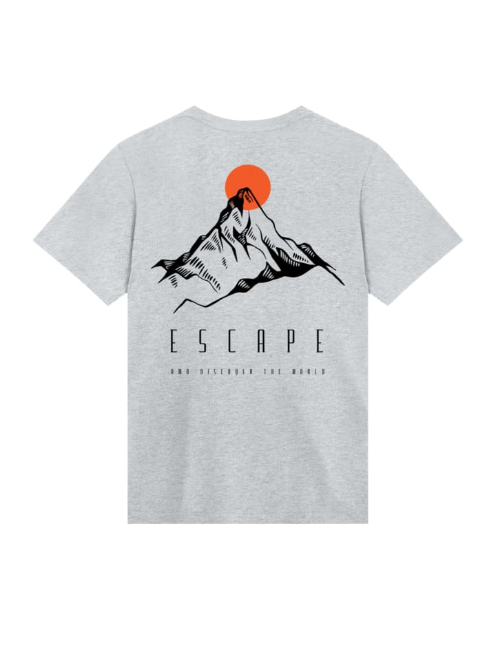 Футболка Escape Discover the World Mountain в пестром сером цвете F4NT4STIC
Футболка Escape Discover the World Mountain в пестром сером цвете F4NT4STIC