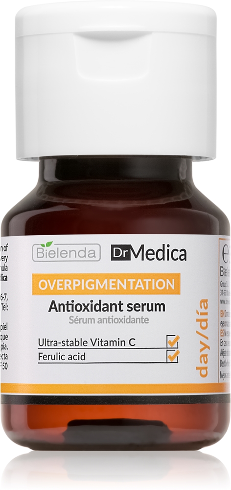 Антиоксидантная сыворотка Dr. Medica для кожи, страдающей от гиперпигментации Bielenda, 30 мл
Антиоксидантная сыворотка Dr. Medica для кожи, страдающей от гиперпигментации Bielenda, 30 мл