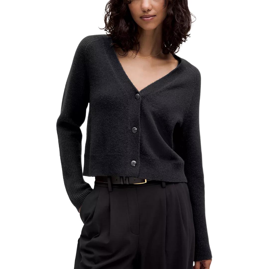 Кашемировый свитер Women's Lululemon, черный
Кашемировый свитер Women's Lululemon, черный