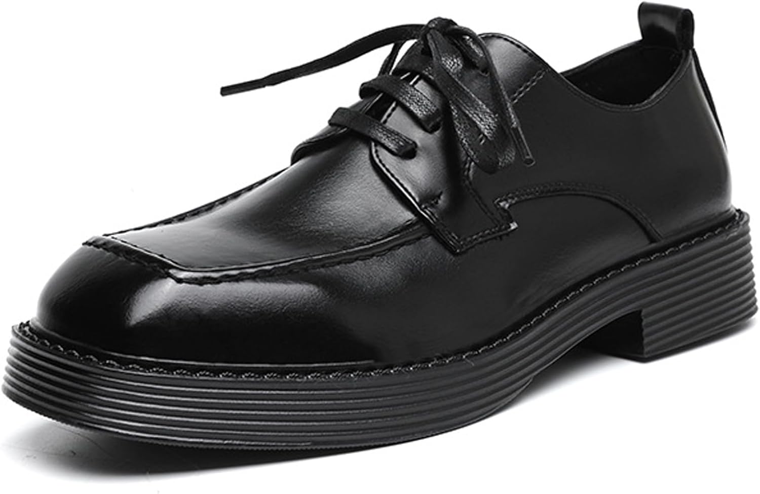 Мужские кожаные оксфорды с квадратным носком, классические на шнуровке, с мягкой резиновой подошвой, противоскользящие, водонепроницаемые, с низким каблуком, дерби, модные, повседневные, деловые, официальные, офисные туфли Azagneem, черный
Мужские кожаные оксфорды с квадратным носком, классические на шнуровке, с мягкой резиновой подошвой, противоскользящие, водонепроницаемые, с низким каблуком, дерби, модные, повседневные, деловые, официальные, офисные туфли Azagneem, черный