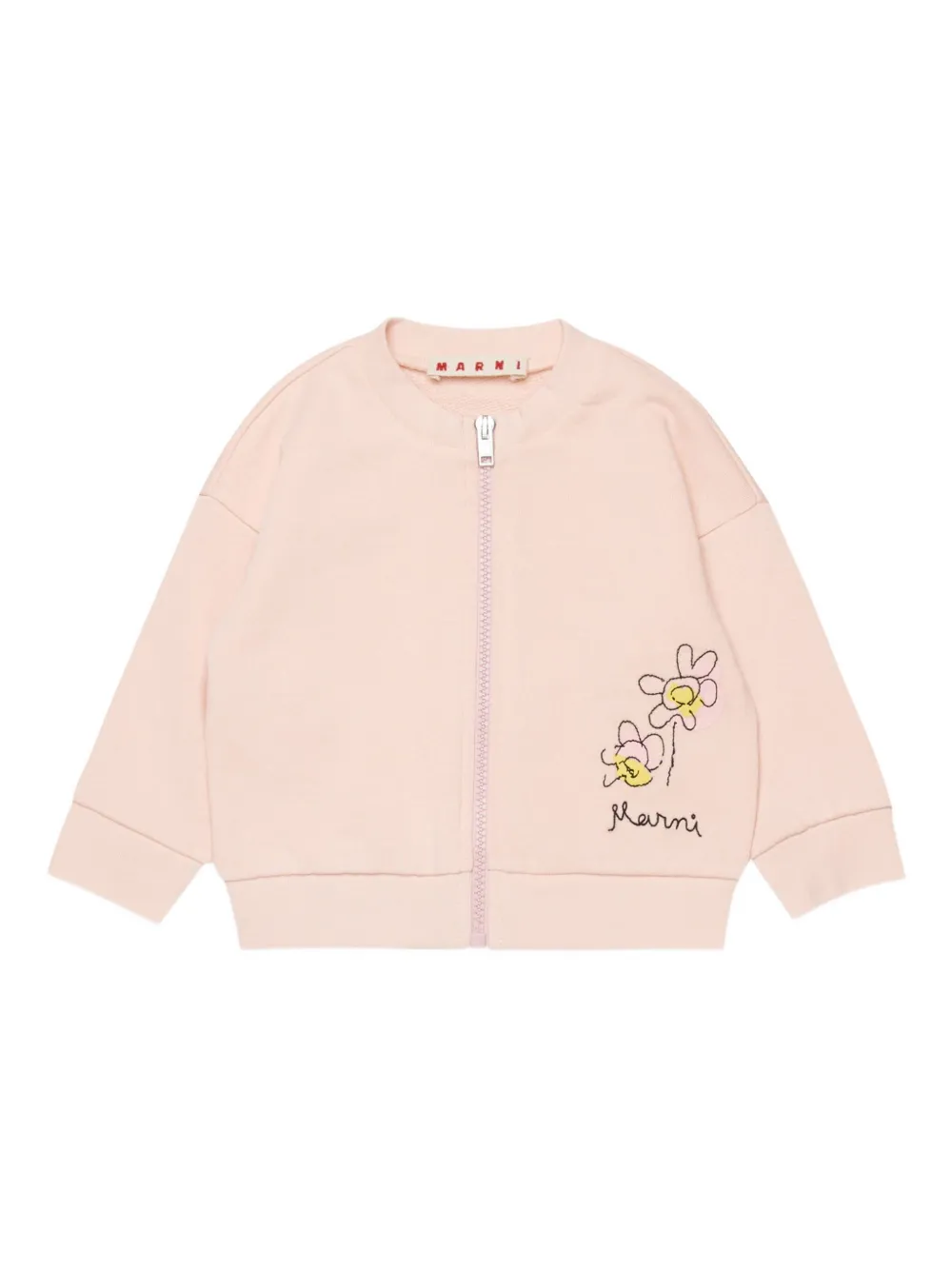 Толстовка на молнии Marni Kids, розовый
Толстовка на молнии Marni Kids, розовый