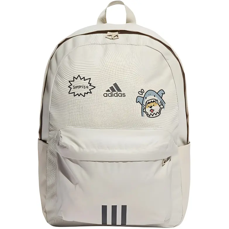 Adidas Тканевый рюкзак унисекс светло-серый и черный, Shark 1
Adidas Тканевый рюкзак унисекс светло-серый и черный, Shark 1