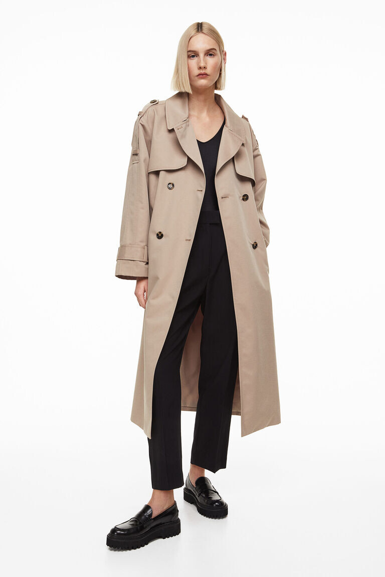 Брюки длиной до щиколотки H&M, черный
Брюки длиной до щиколотки H&M, черный