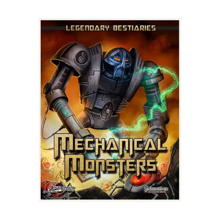 Mechanical Monsters, Pathfinder 1st Edition - Rulebooks, Sourcebooks & Supplements (Legendary Games), мягкая обложка
Mechanical Monsters, Pathfinder 1st Edition - Rulebooks, Sourcebooks & Supplements (Legendary Games), мягкая обложка