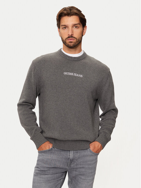 Свитер обычного кроя Guess Jeans, серый
Свитер обычного кроя Guess Jeans, серый