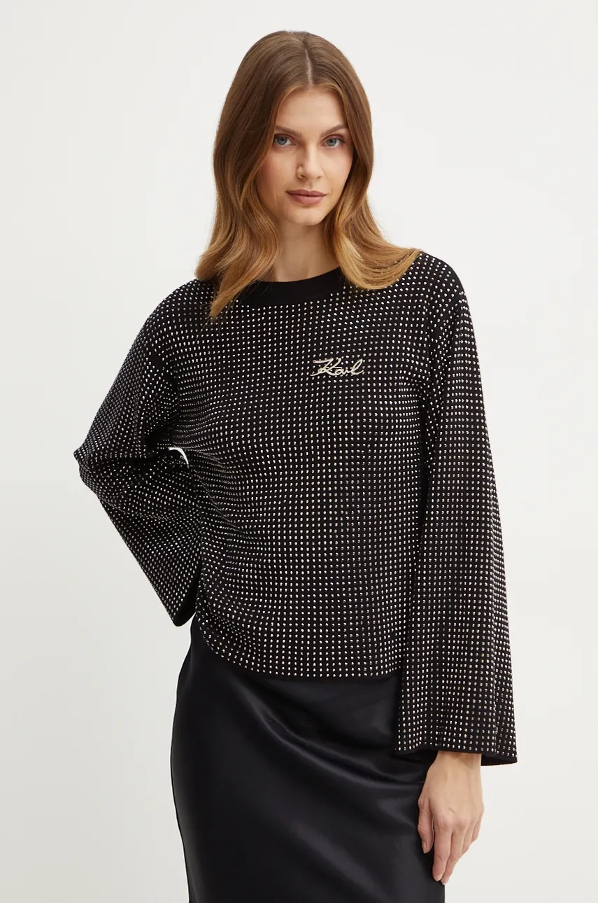 Свитер Karl Lagerfeld, черный
Свитер Karl Lagerfeld, черный