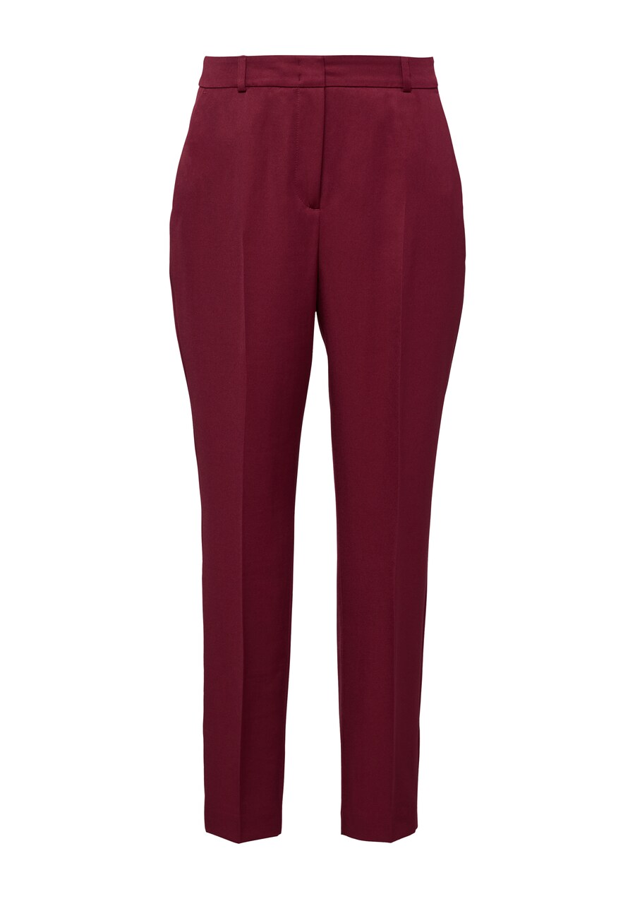 Обычные плиссированные брюки COMMA, бордовый
Обычные плиссированные брюки COMMA, бордовый