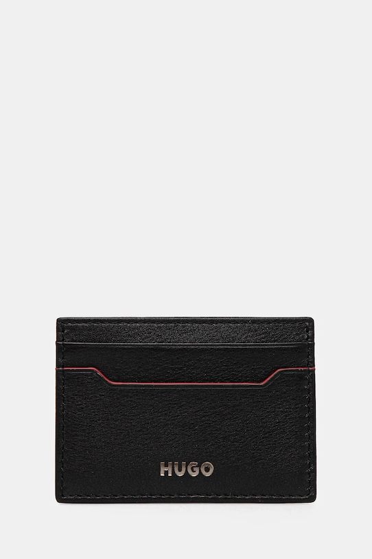 Кожаный чехол для карты + брелок Hugo, черный
Кожаный чехол для карты + брелок Hugo, черный