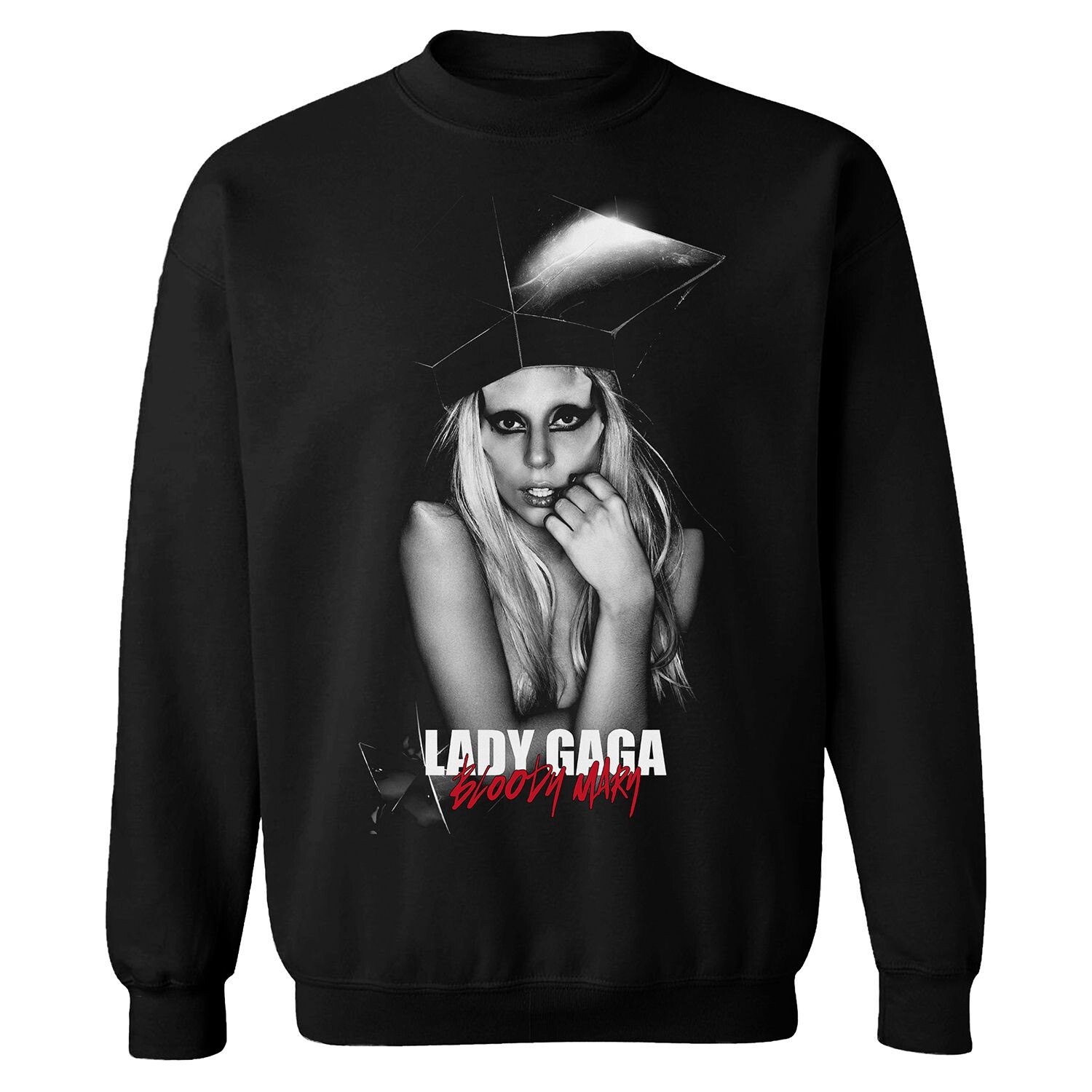 Мужской черный свитшот Lady Gaga Bloody Mary Licensed Character
Мужской черный свитшот Lady Gaga Bloody Mary Licensed Character