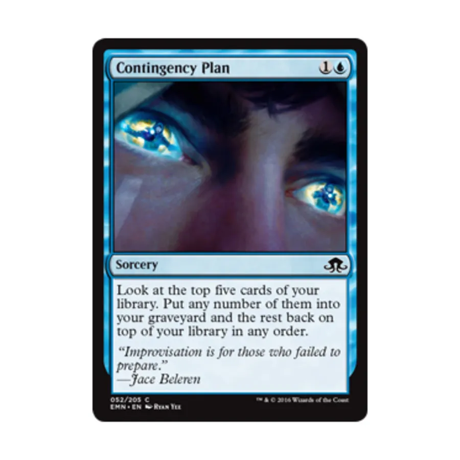 CCG План действий на случай непредвиденных обстоятельств (С), MTG - Eldritch Moon
CCG План действий на случай непредвиденных обстоятельств (С), MTG - Eldritch Moon