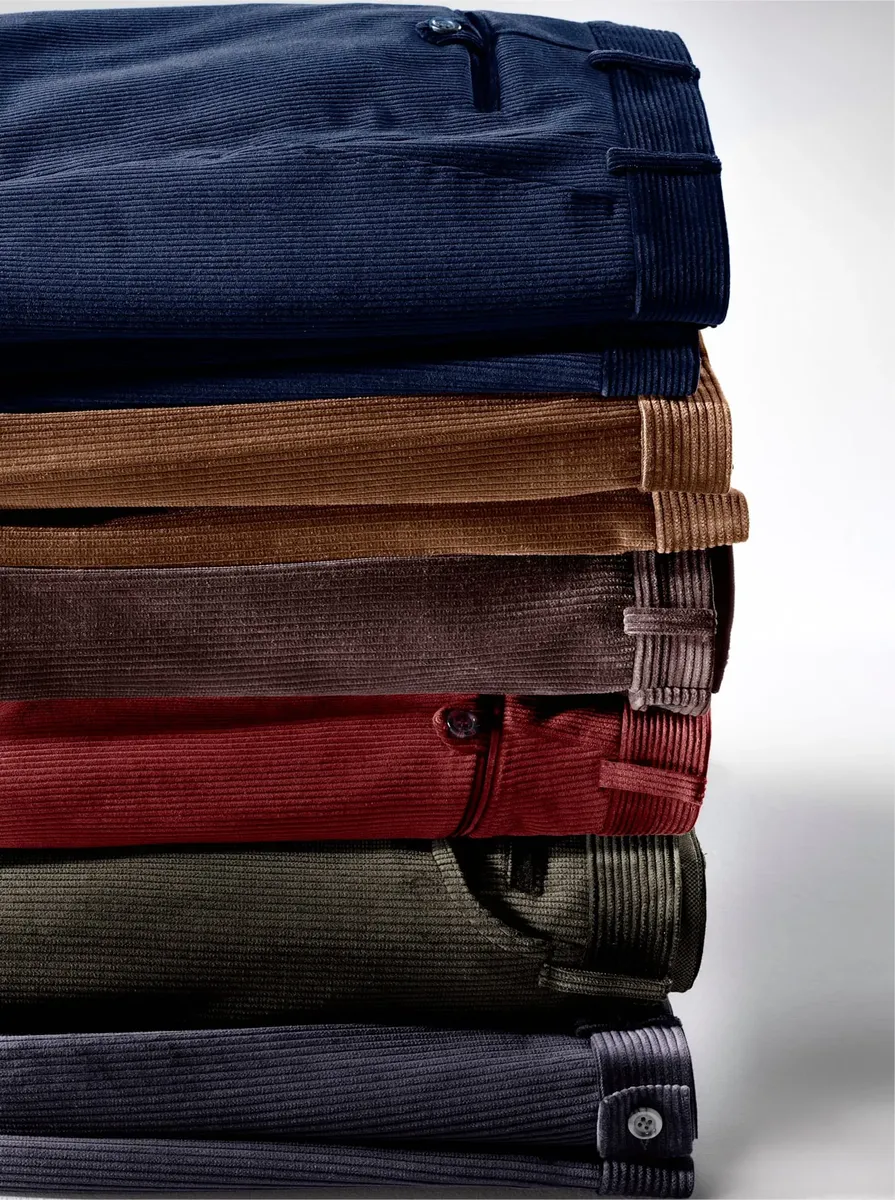 Классические вельветовые брюки Classic, синий 
Классические вельветовые брюки Classic, синий